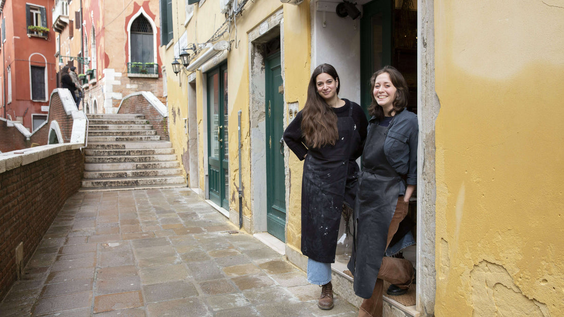 Valentina Stocco (VS Ceramics) and Sofia Visca (Ramingo) by Susanna Pozzoli © Michelangelo Foundation