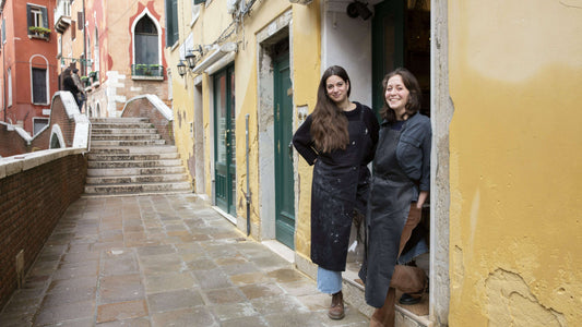 Valentina Stocco (VS Ceramics) and Sofia Visca (Ramingo) by Susanna Pozzoli © Michelangelo Foundation