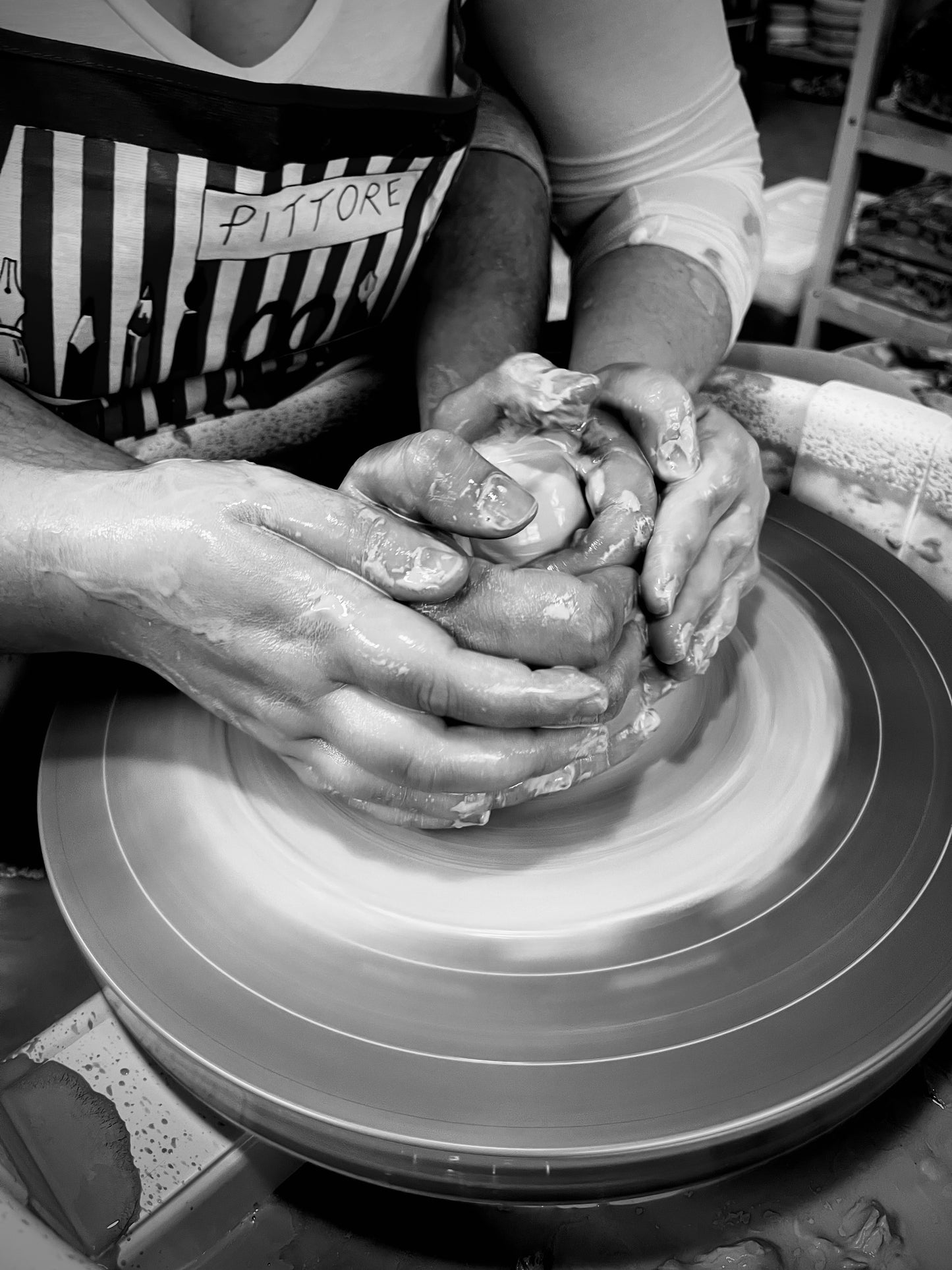 THROWING WHEEL FOR TWO COURSE - two-hour experience