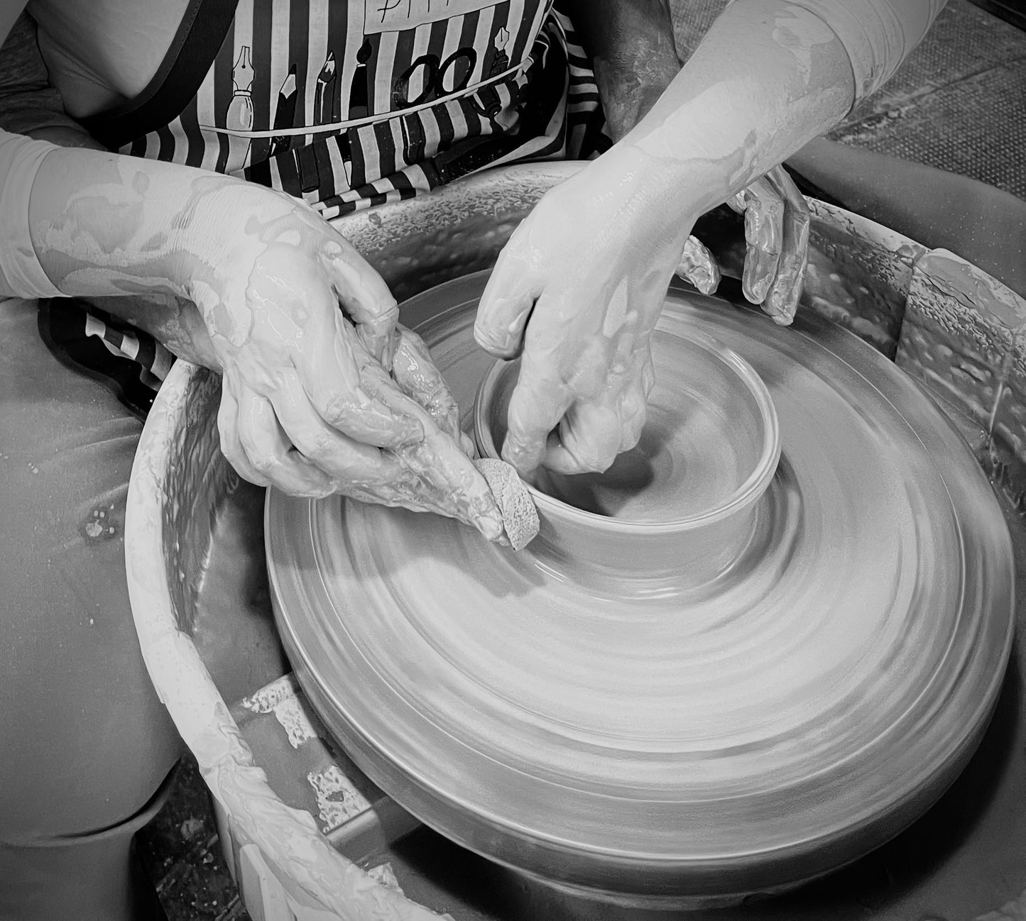 THROWING WHEEL FOR TWO COURSE - two-hour experience