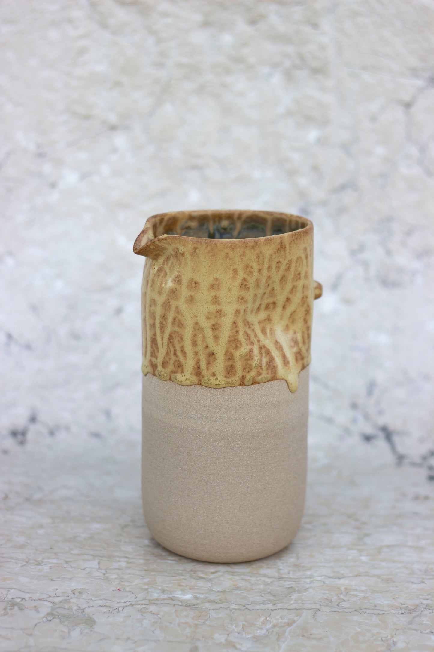 Venetian lagoon wild clay hand made jug