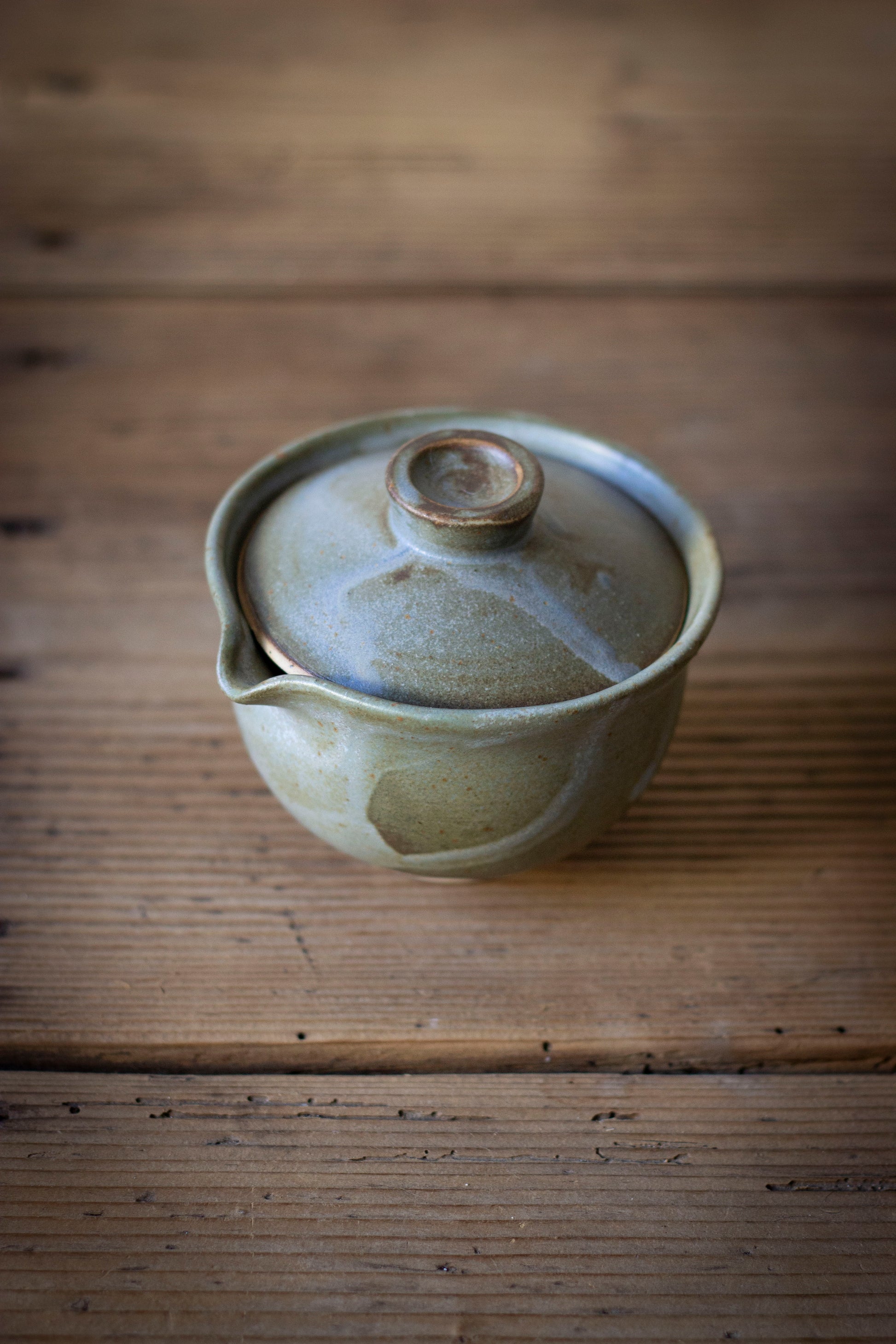 Hand made green gaiwan