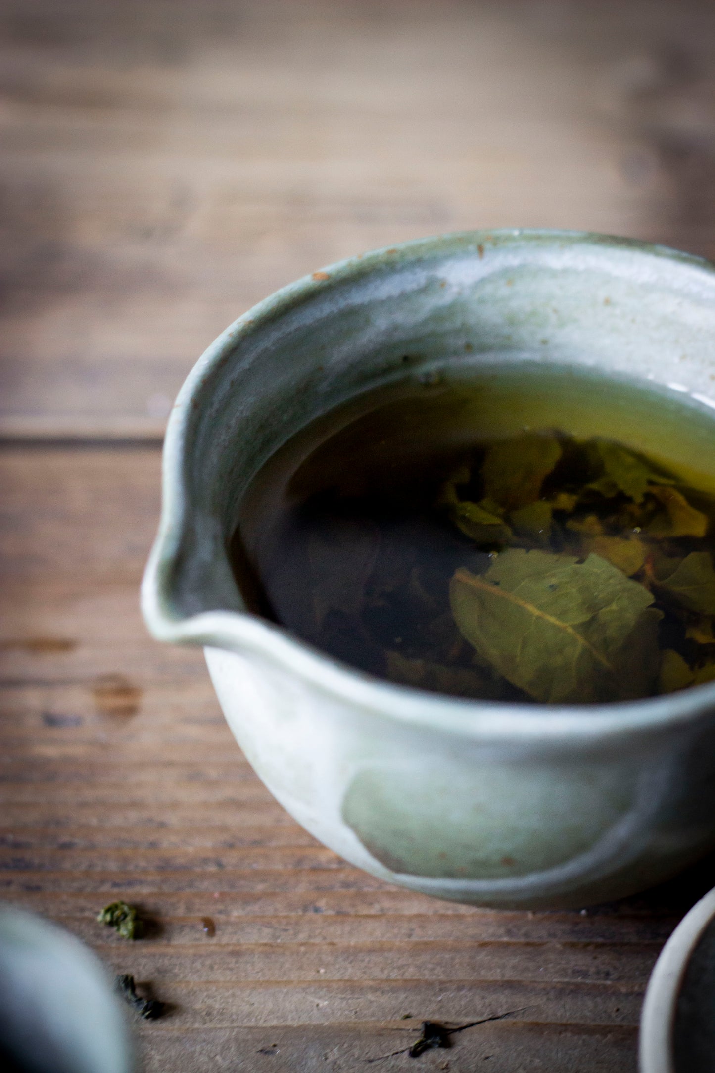 Hand made green gaiwan