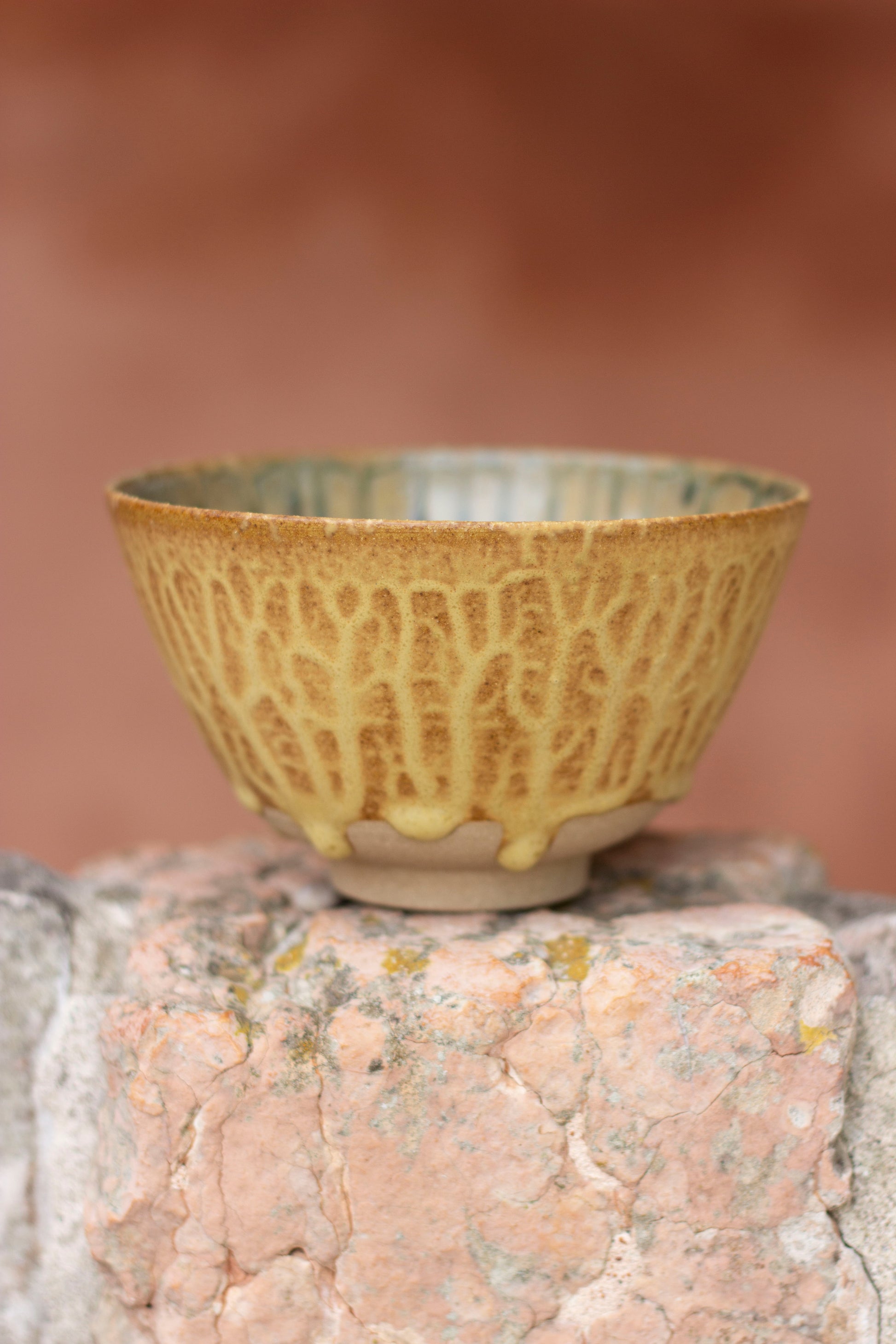 gres chawan bowl handcrafted from lagoon clay