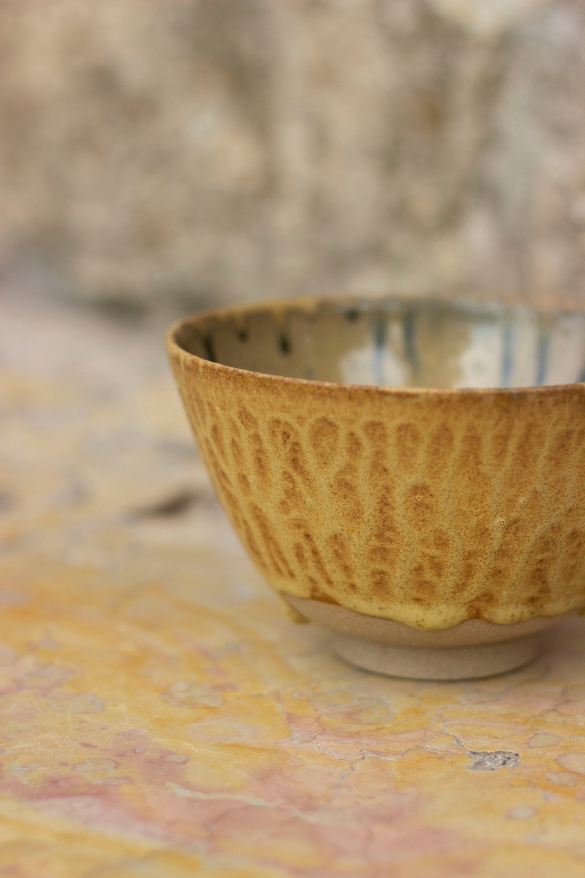 gres chawan bowl handcrafted from lagoon clay